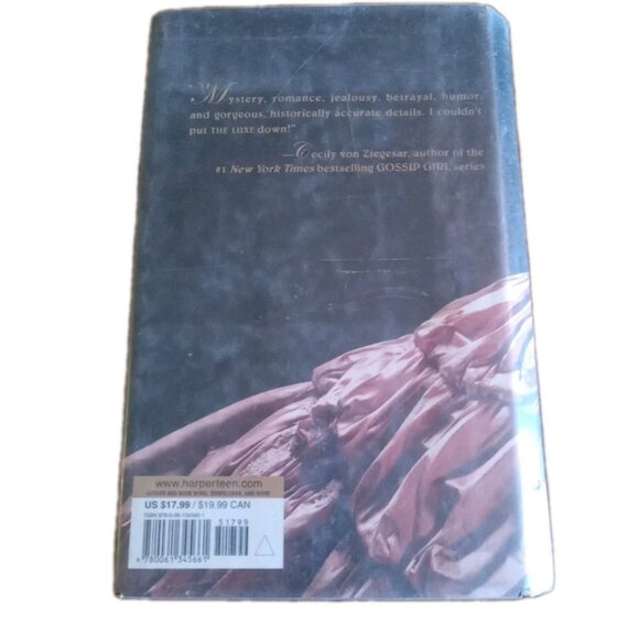 The Luxe 2007 Hardcover By Anna Godbersen First Edition Library - Picture 2 of 5